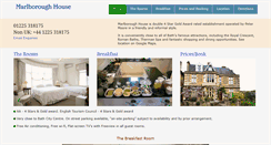 Desktop Screenshot of marlborough-house.net